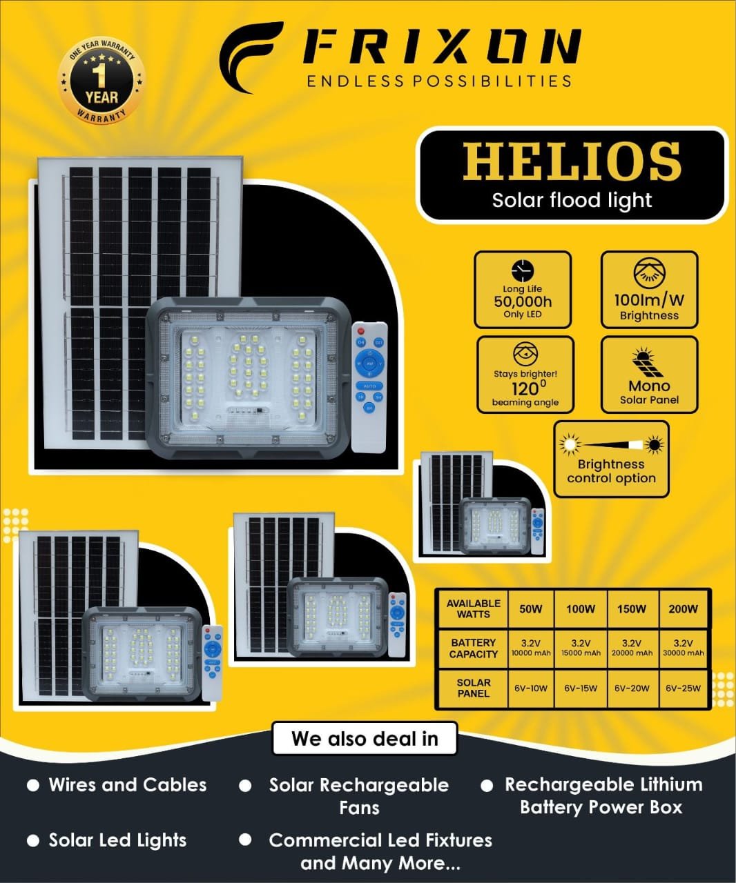 Frixon helios flood light